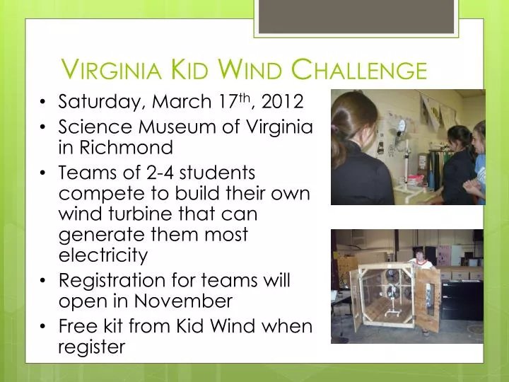 virginia kid wind challenge