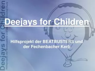 deejays for children