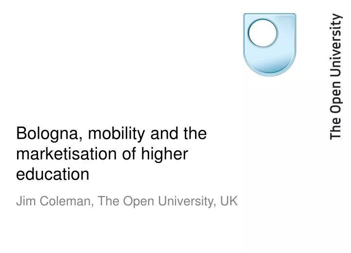 bologna mobility and the marketisation of higher education