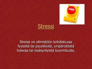 stressi