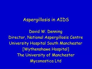 Aspergillosis in AIDS