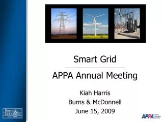 Smart Grid APPA Annual Meeting