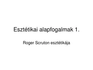 eszt tikai alapfogalmak 1