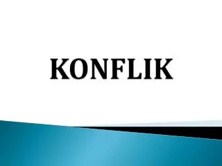 konflik