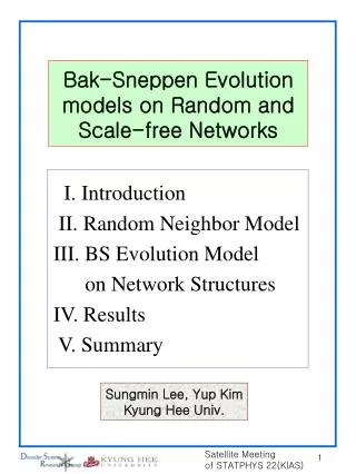 Bak-Sneppen Evolution models on Random and Scale-free Networks