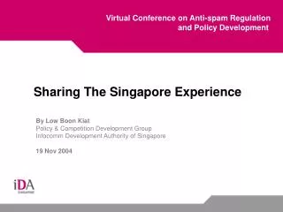 Virtual Conference on Anti-spam Regulation and Policy Development