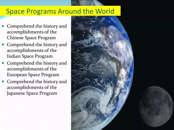 space programs around the world