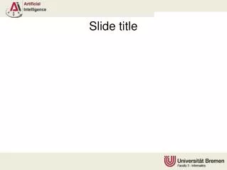 slide title