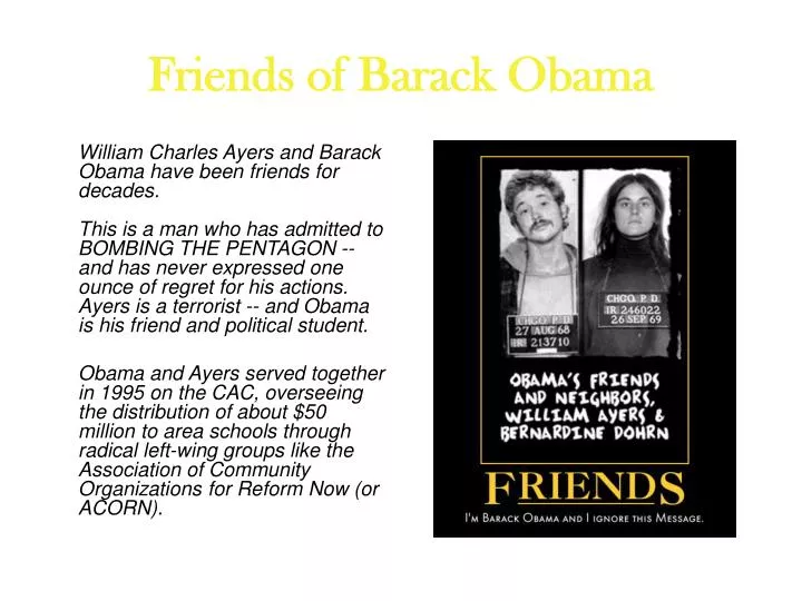 friends of barack obama