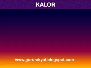 kalor