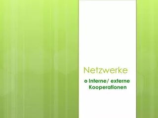 netzwerke