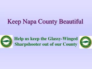 Keep Napa County Beautiful