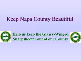 keep napa county beautiful