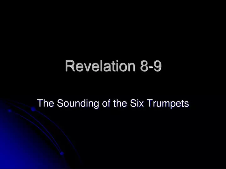 revelation 8 9