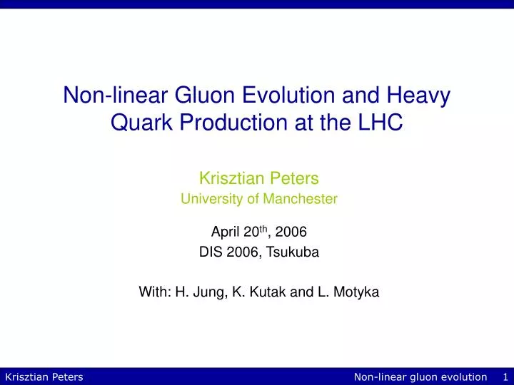 non linear gluon evolution and heavy quark production at the lhc
