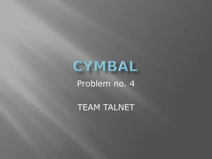 cymbal