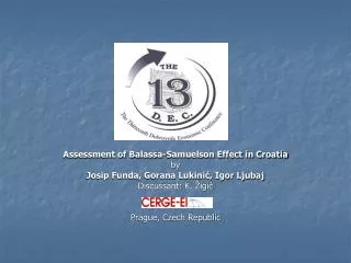 Assessment of Balassa-Samuelson Effect in Croatia by Josip Funda, Gorana Lukini?, Igor Ljubaj
