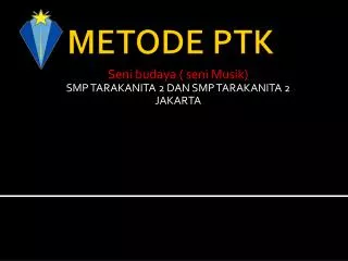 seni budaya seni musik smp tarakanita 2 dan smp tarakanita 2 jakarta