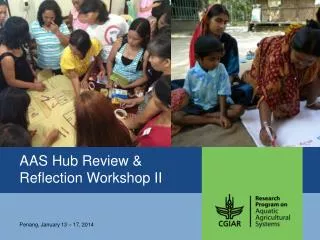 AAS Hub Review &amp; Reflection Workshop II