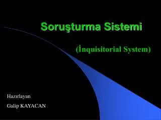 soru turma sistemi