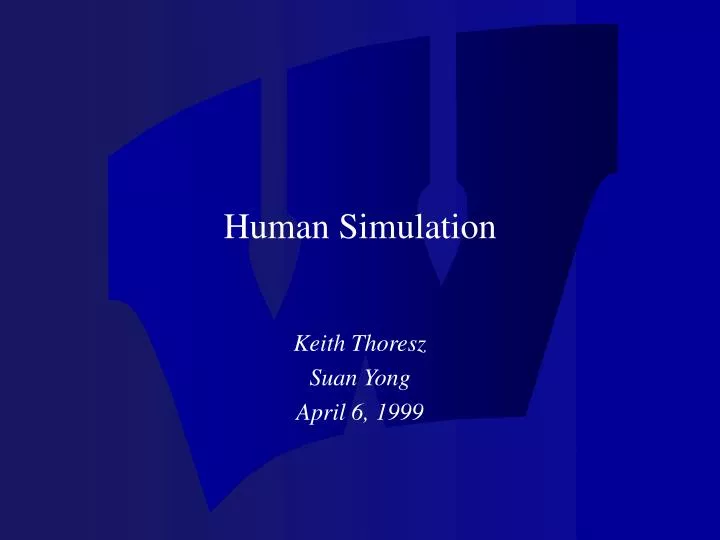 human simulation