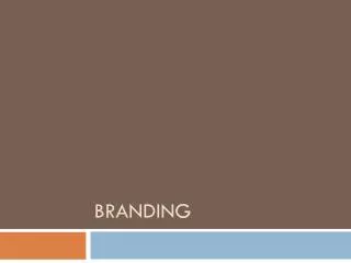 branding