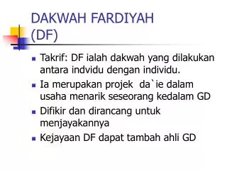 dakwah fardiyah df