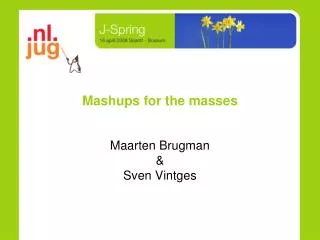 mashups for the masses