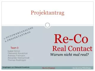projektantrag