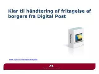 klar til h ndtering af fritagelse af borgers fra digital post