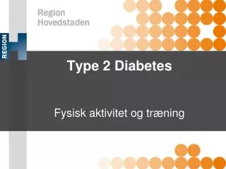 type 2 diabetes