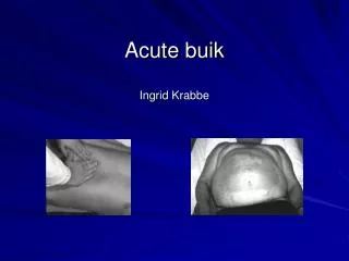 acute buik ingrid krabbe