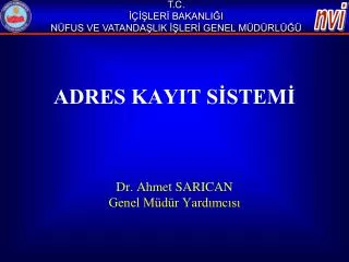 adres kayit s stem