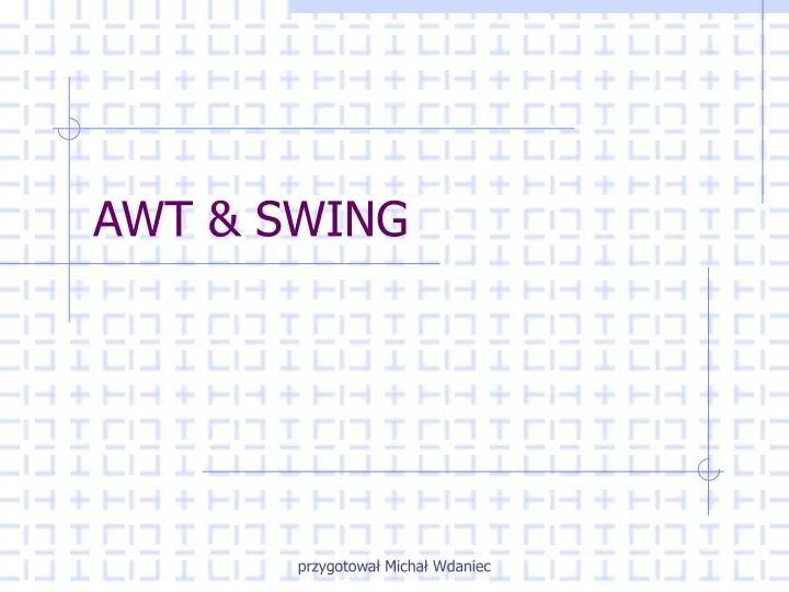 awt swing