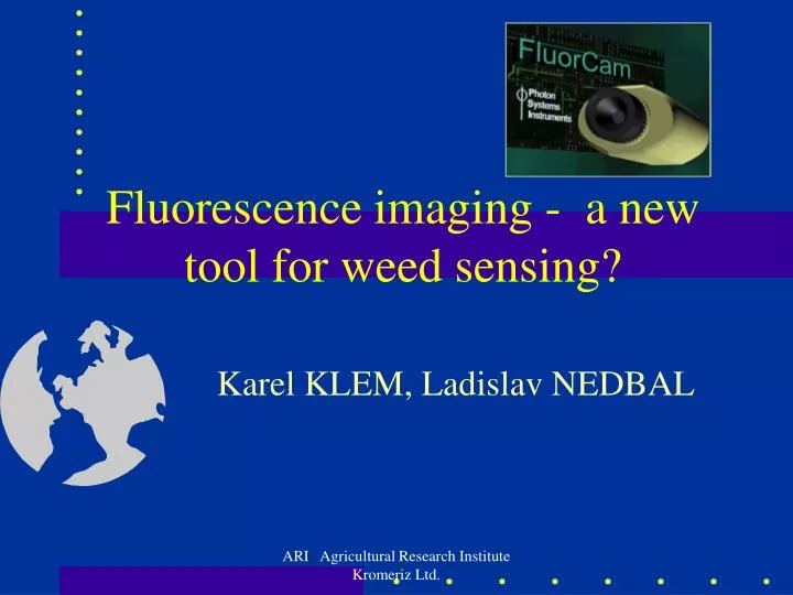 fluorescence imaging a new tool for weed sensing
