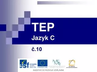 tep jazyk c