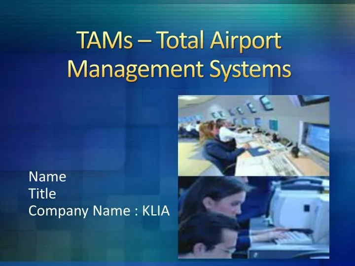 tams total airport management systems