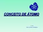 CONCEITO DE ÁTOMO - slide 1