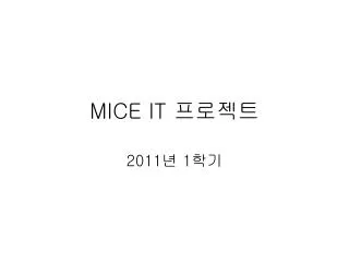 mice it