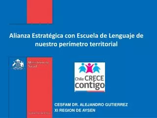 Alianza E stratégica con Escuela de Lenguaje de nuestro perímetro territorial