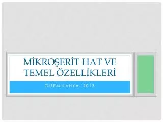 m kro er t hat ve temel zell kler