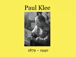 paul klee