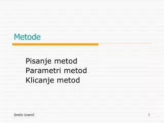metode