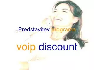 predstavitev programa