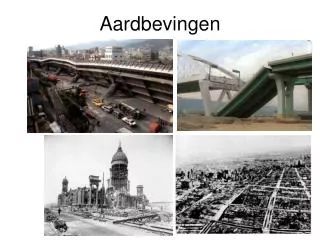 Aardbevingen