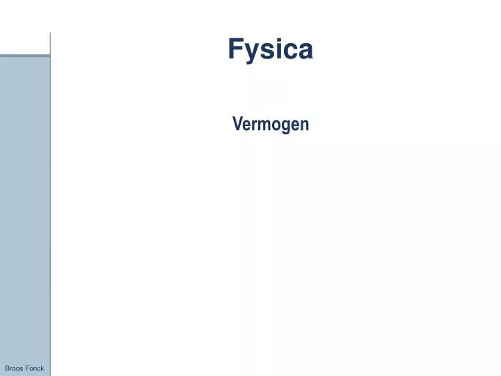 fysica