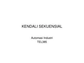 kendali sekuensial