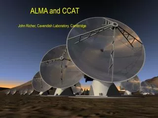 ALMA and CCAT