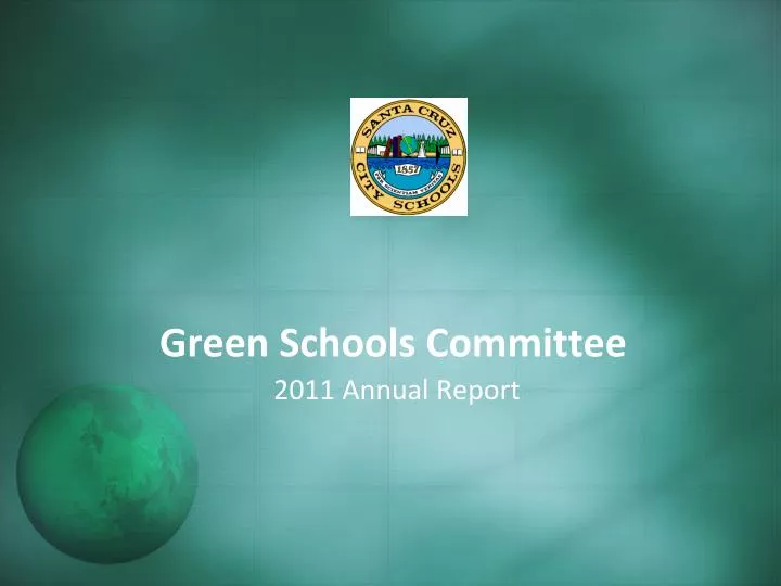 green schools committee