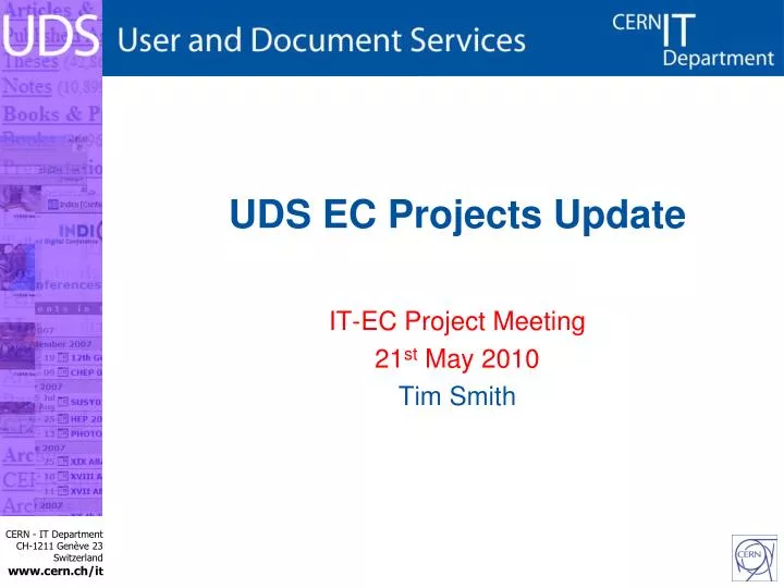 uds ec projects update